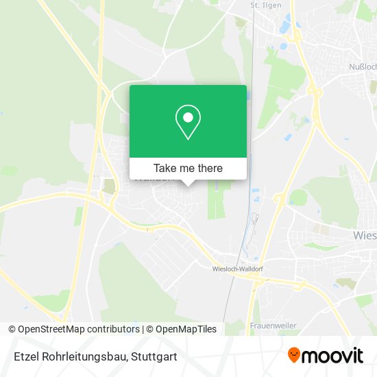 Etzel Rohrleitungsbau map