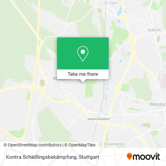Карта Kontra Schädlingsbekämpfung