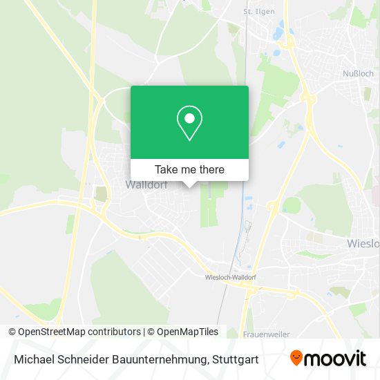 Michael Schneider Bauunternehmung map