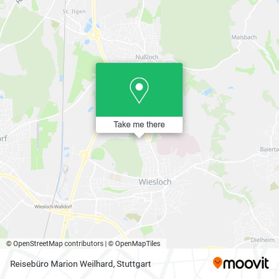 Reisebüro Marion Weilhard map