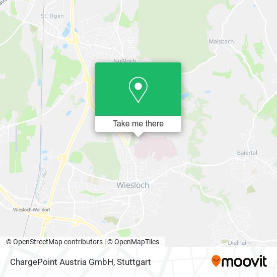 ChargePoint Austria GmbH map