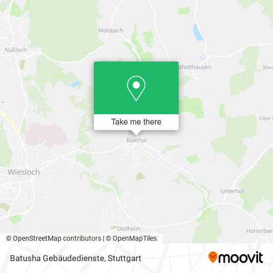 Карта Batusha Gebäudedienste