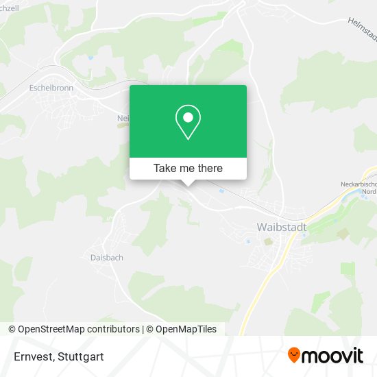 Ernvest map