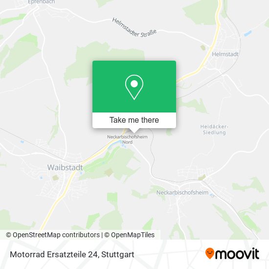 Motorrad Ersatzteile 24 map