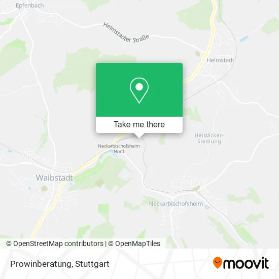 Карта Prowinberatung