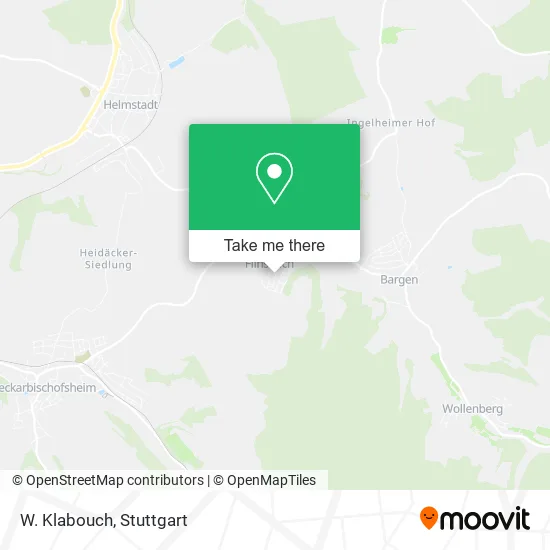 Карта W. Klabouch