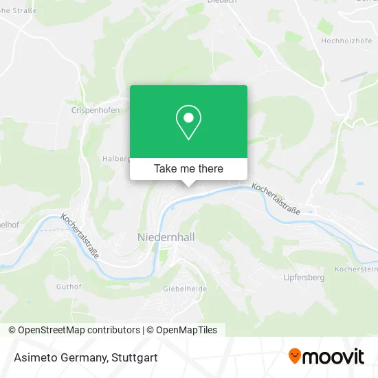 Карта Asimeto Germany