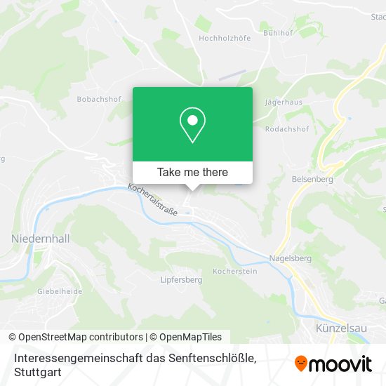 Interessengemeinschaft das Senftenschlößle map