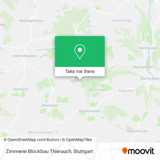 Карта Zimmerei Blockbau Thierauch