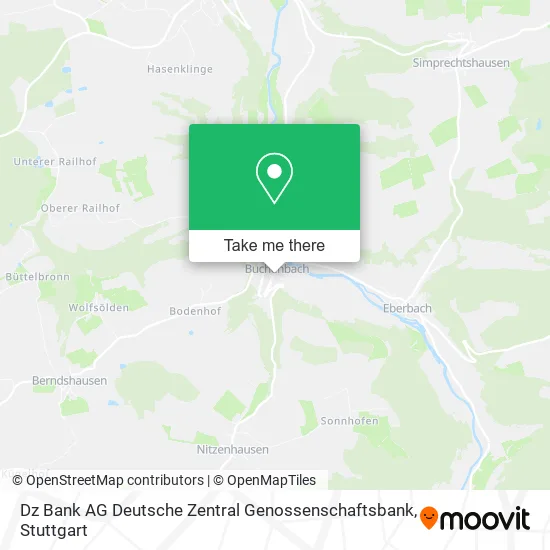 Карта Dz Bank AG Deutsche Zentral Genossenschaftsbank