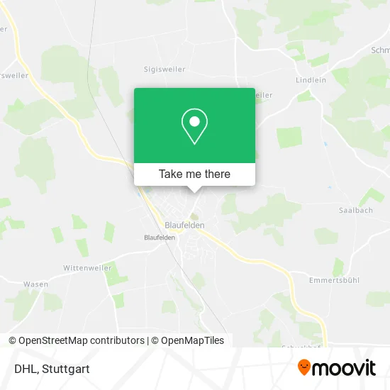 Карта DHL