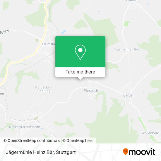 Карта Jägermühle Heinz Bär