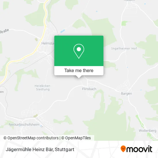 Карта Jägermühle Heinz Bär
