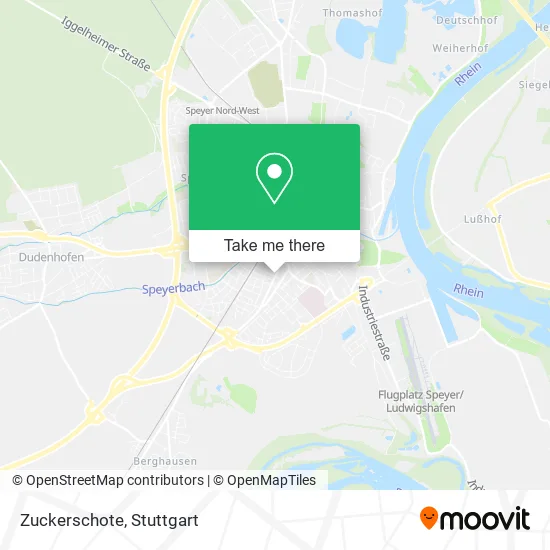 Карта Zuckerschote