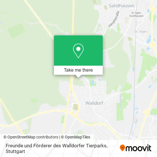 Карта Freunde und Förderer des Walldorfer Tierparks