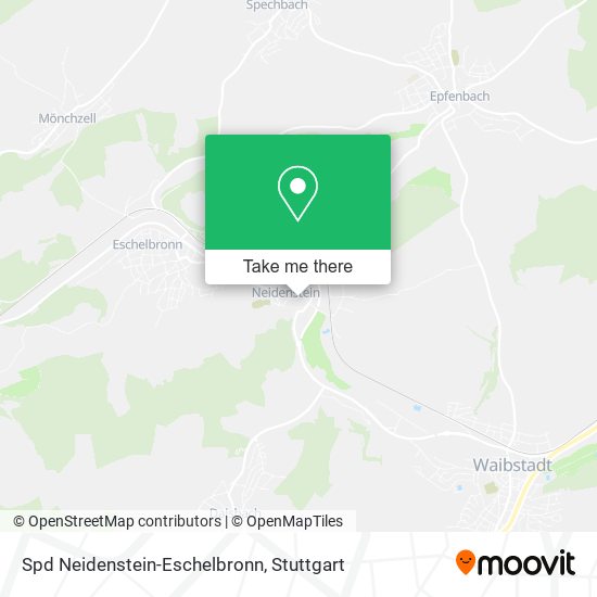 Spd Neidenstein-Eschelbronn map