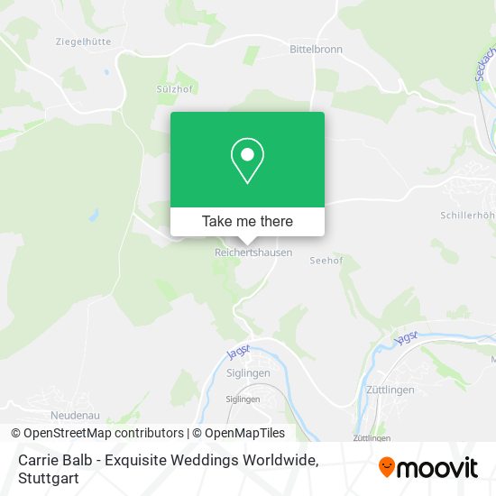 Carrie Balb - Exquisite Weddings Worldwide map
