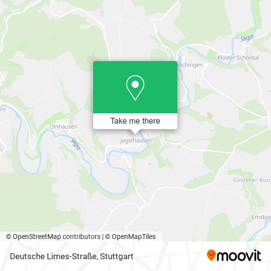 Deutsche Limes-Straße map