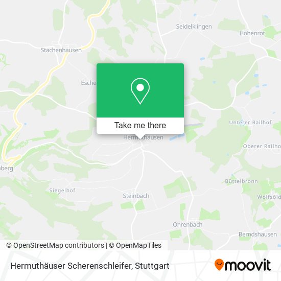 Hermuthäuser Scherenschleifer map