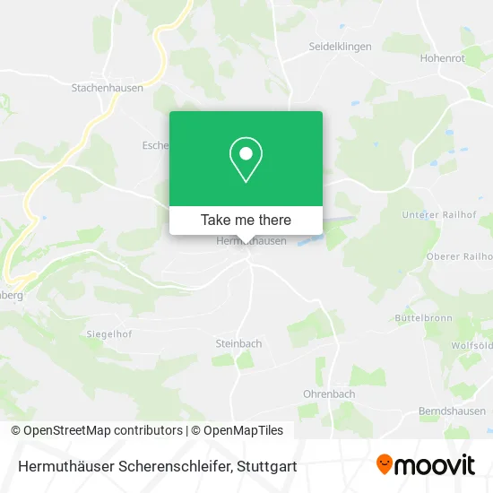 Карта Hermuthäuser Scherenschleifer