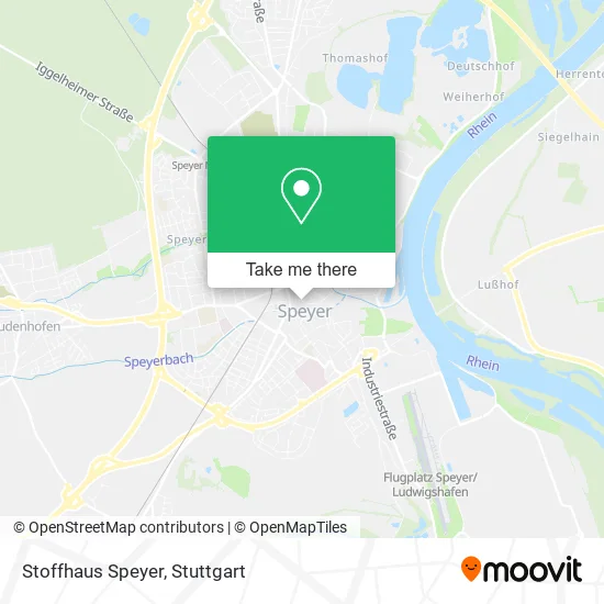 Карта Stoffhaus Speyer