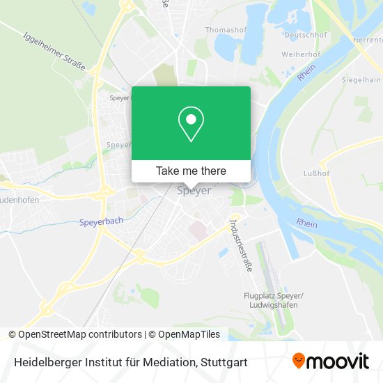 Heidelberger Institut für Mediation map