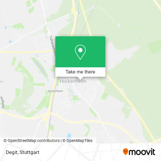 Карта Degit