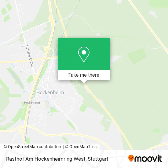 Карта Rasthof Am Hockenheimring West