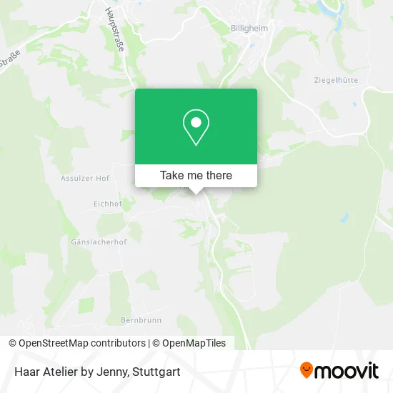 Карта Haar Atelier by Jenny