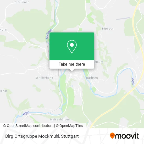 Карта Dlrg Ortsgruppe Möckmühl