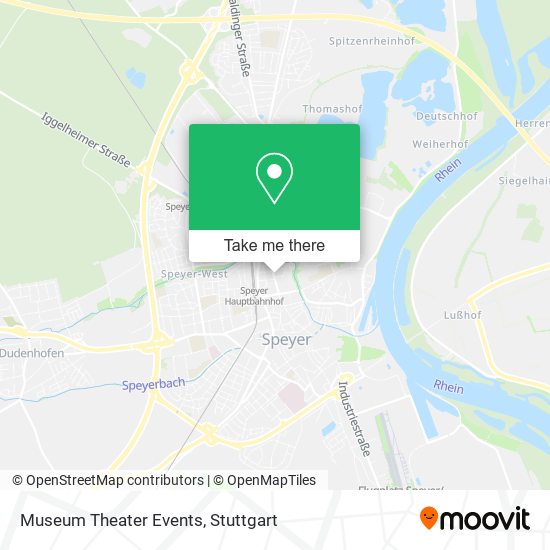 Museum Theater Events map