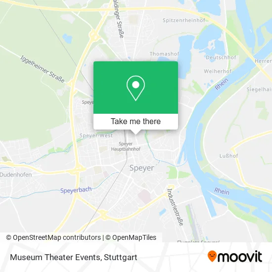 Карта Museum Theater Events