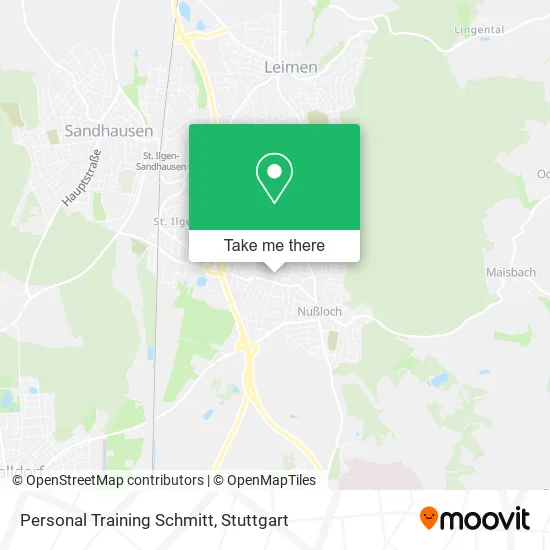 Карта Personal Training Schmitt