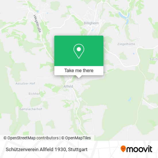 Schützenverein Allfeld 1930 map