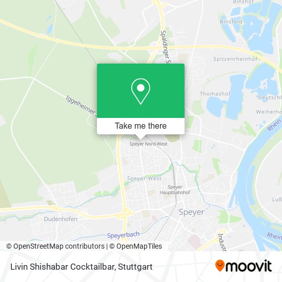 Livin Shishabar Cocktailbar map
