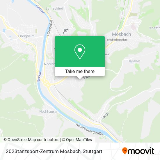 Карта 2023tanzsport-Zentrum Mosbach