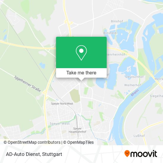 Карта AD-Auto Dienst