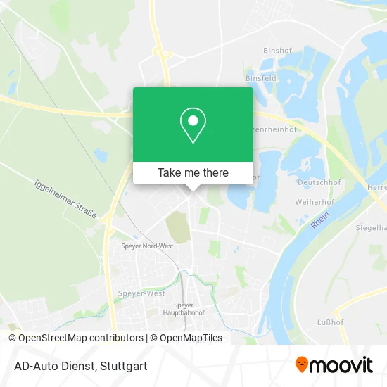 Карта AD-Auto Dienst