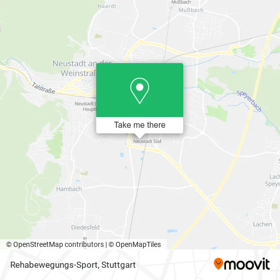 Карта Rehabewegungs-Sport