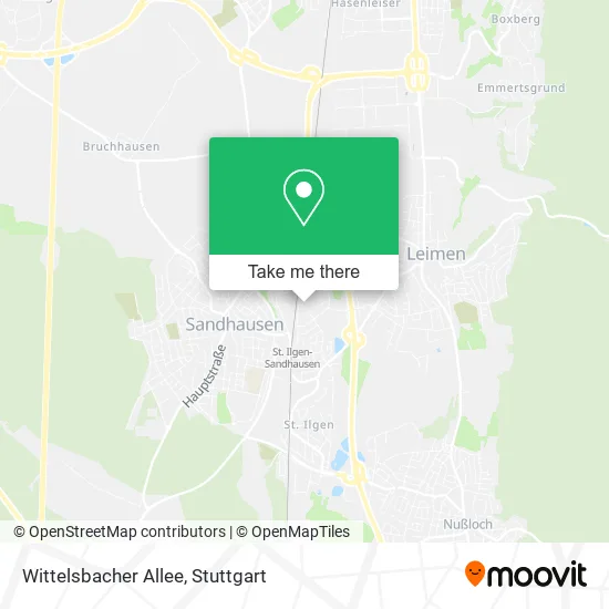 Карта Wittelsbacher Allee