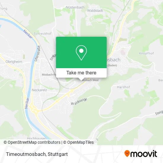 Карта Timeoutmosbach