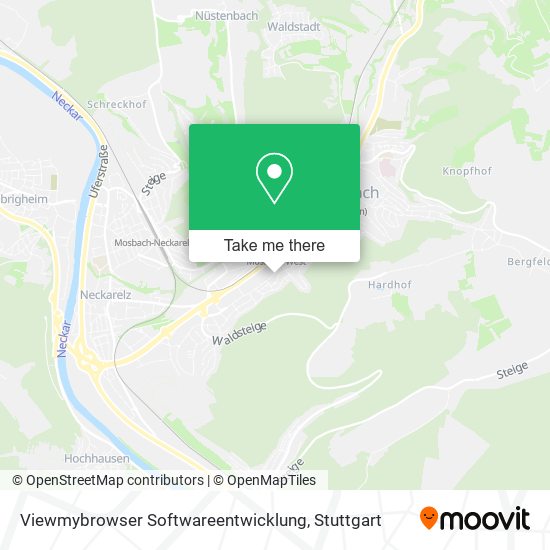 Viewmybrowser Softwareentwicklung map