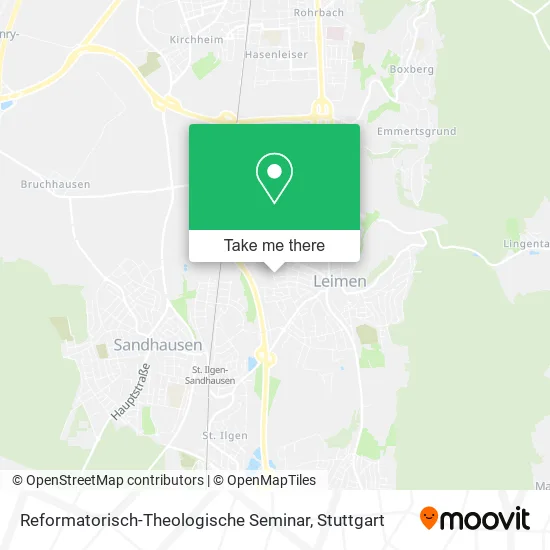 Карта Reformatorisch-Theologische Seminar