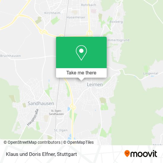 Klaus und Doris Elfner map