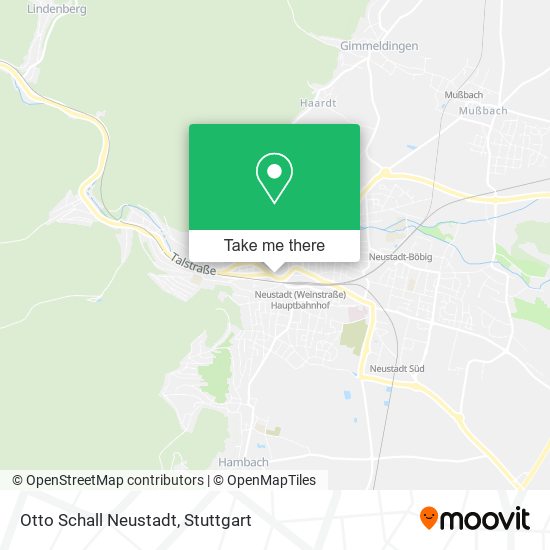 Otto Schall Neustadt map