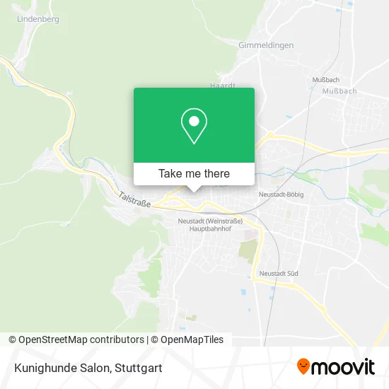 Карта Kunighunde Salon
