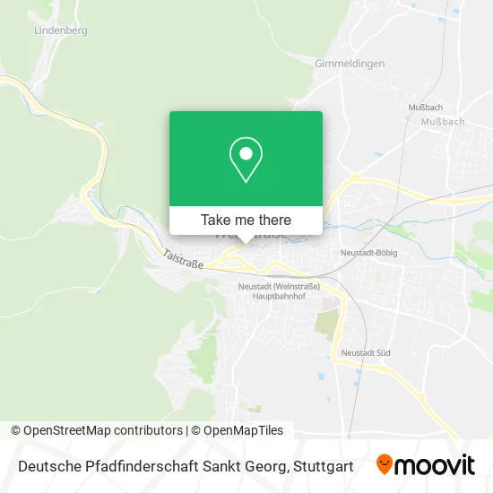 Карта Deutsche Pfadfinderschaft Sankt Georg