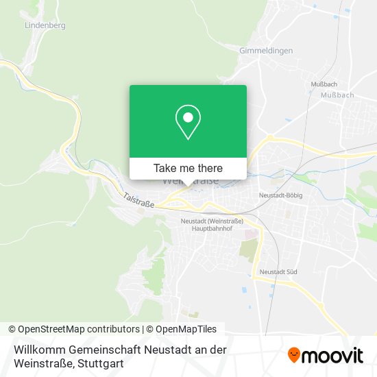 Willkomm Gemeinschaft Neustadt an der Weinstraße map