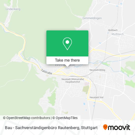 Bau - Sachverständigenbüro Rautenberg map