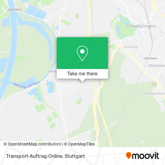 Transport-Auftrag-Online map